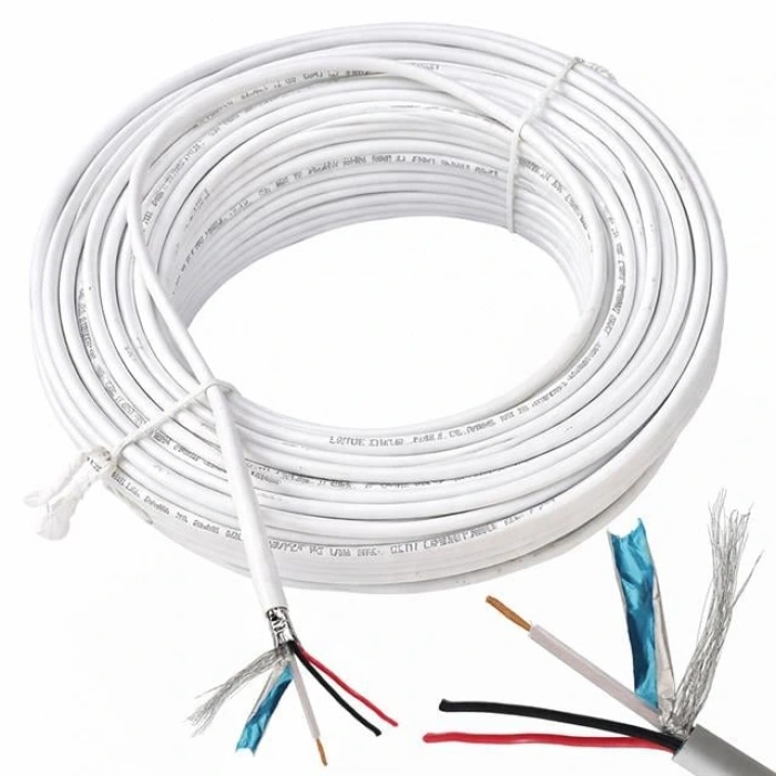 Botech 2+1 0.22x0.18mm CCA CCTV Kamera Kablosu (100 Metre)