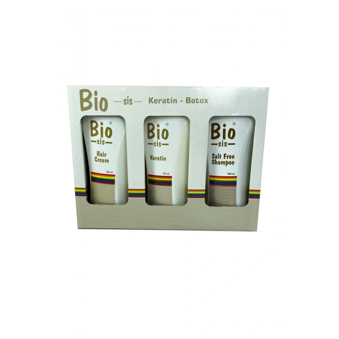 Brezilya Fönü 3lü Kutulu Set Keratin + Saç Kremi + Tuzsuz Şampuan Düz Ve Işıltılı Saçlar Botox