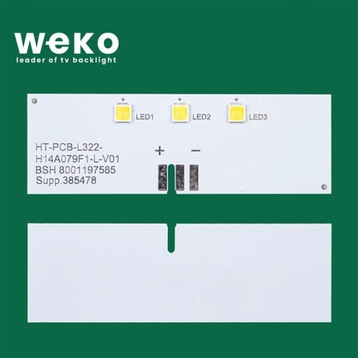 Buzdolabı İç Aydınlatma Ledi LD79 HT-PCB-L322-H14A079B-L-V01 3 Çipli