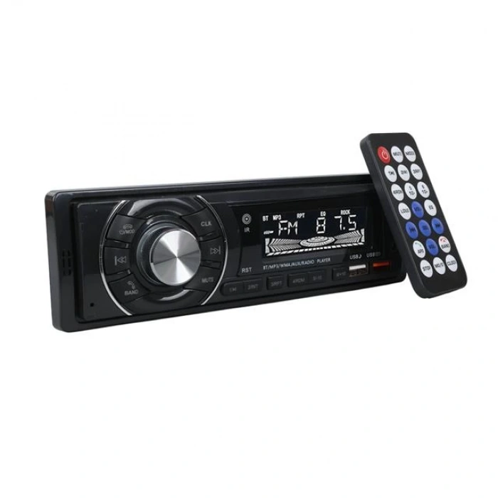 Carstar CS-950 Çift USB/SD/FM/AUX/Bluetooth Kumandalı Oto Teyp 4X60 Watt
