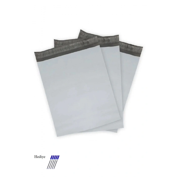 Cepsiz Küçük Boy Kargo Poşeti 24x30+5 Cm - 300 Adet (40+40=80 Mikron)