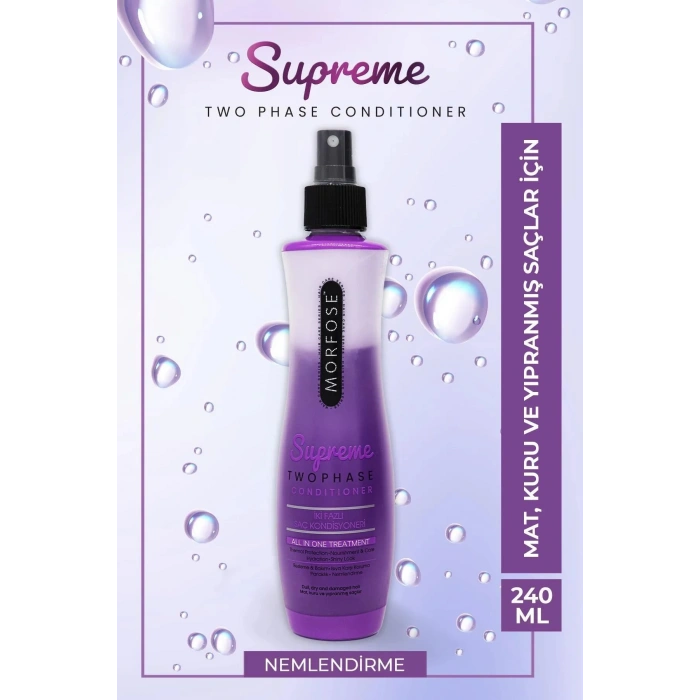 Çift Fazlı Supreme Kondisyoner Fön Suyu 240 Ml - Mrfs