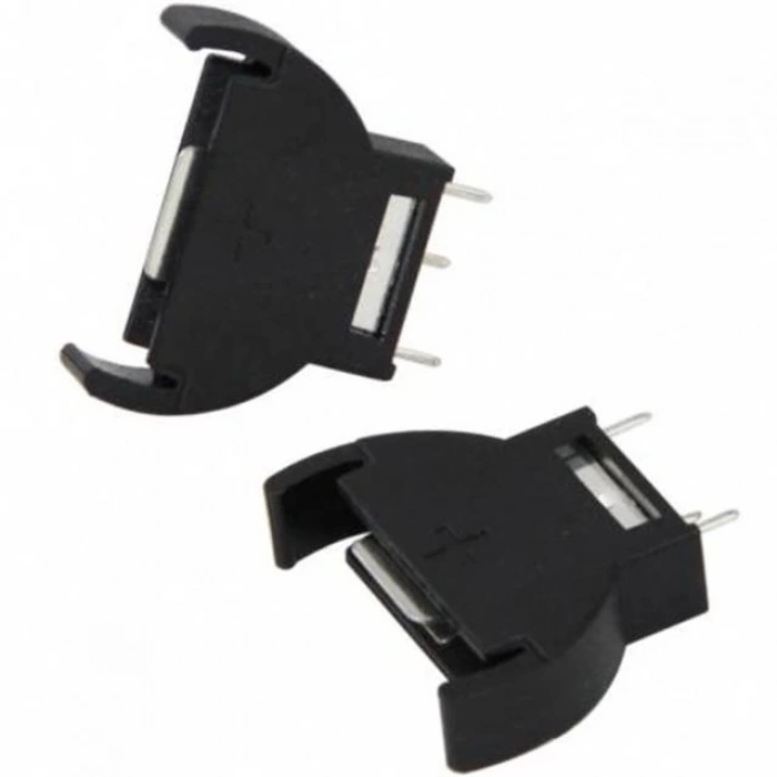 CR2032 Tipi Dikey Pil Yuvası (CR2032-180)