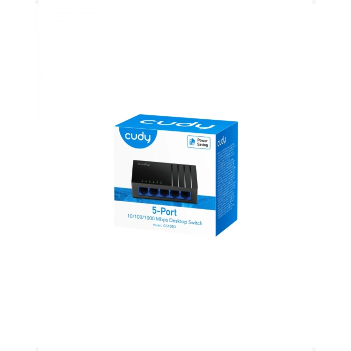 CUDY 5-Port Gigabit Desktop Switch