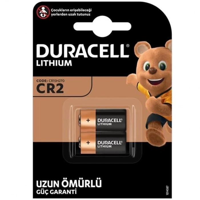 Duracell CR2 3 Volt Lityum 2li Pil