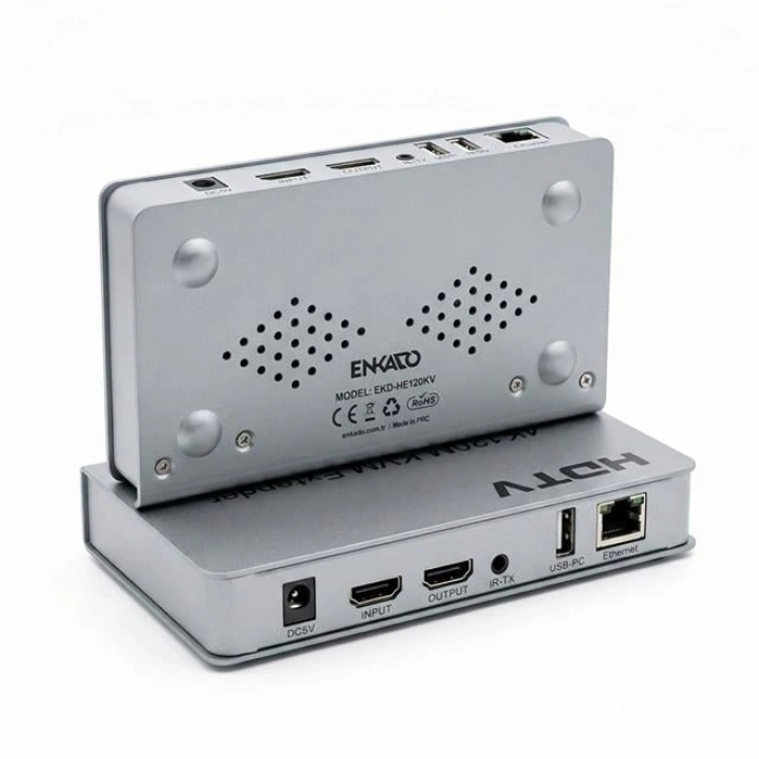 Enkado EKD-HE120KVM 4K 120 Metre HDMI USB KVM Extender