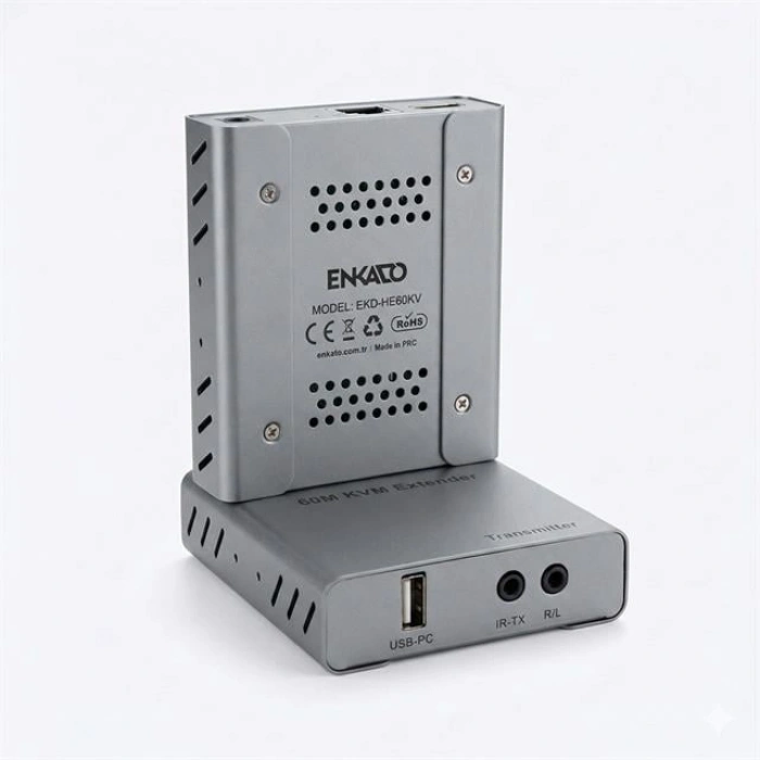 Enkado EKD-HE60KVM 1080p 60 Metre HDMI USB KVM Extender