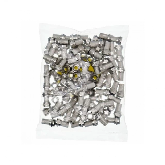 Fully E-320A RG6/U4 18Mm Geniş F Konnektör (100Lü Poşet)