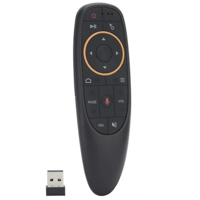 G10 Android-Windows-Linux-TV Box-Mac OS Uyumlu 2.4 Ghz Ses Komutlu Wireless Air Mouse Uzaktan Kumanda