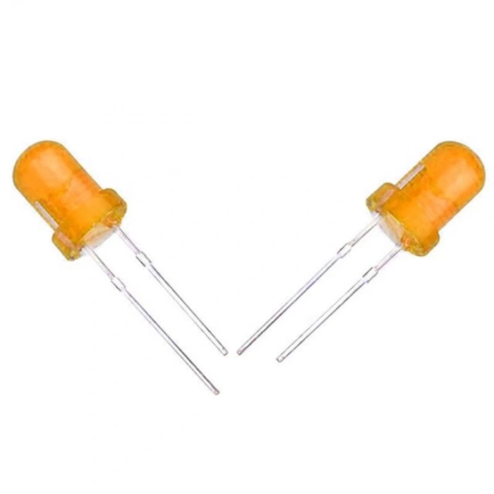 Halmet Mantar Led 4.8mm Turuncu