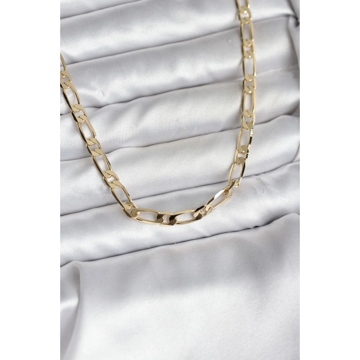 HarmonyAura 14K Gold Renk Kaplama Model CM Kadın Kolye