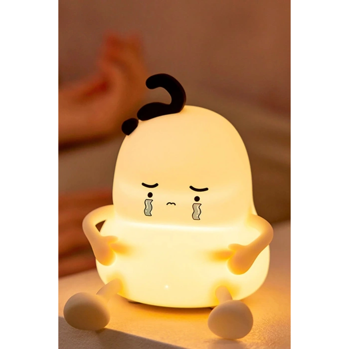 HarmonyAura  A001 Dekoratif Gece Lambası Üzgün Çocuk