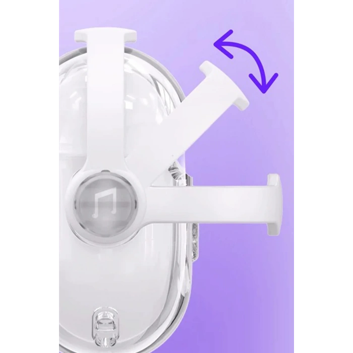 HarmonyAura Airpods Pro 3 (3.nesil) Tema Kılıf - Mor