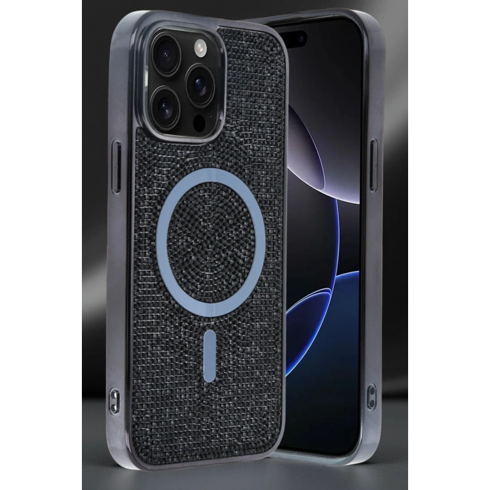 HarmonyAura Apple iPhone 15 Pro Helen Magsafe Kapak - Rainbow