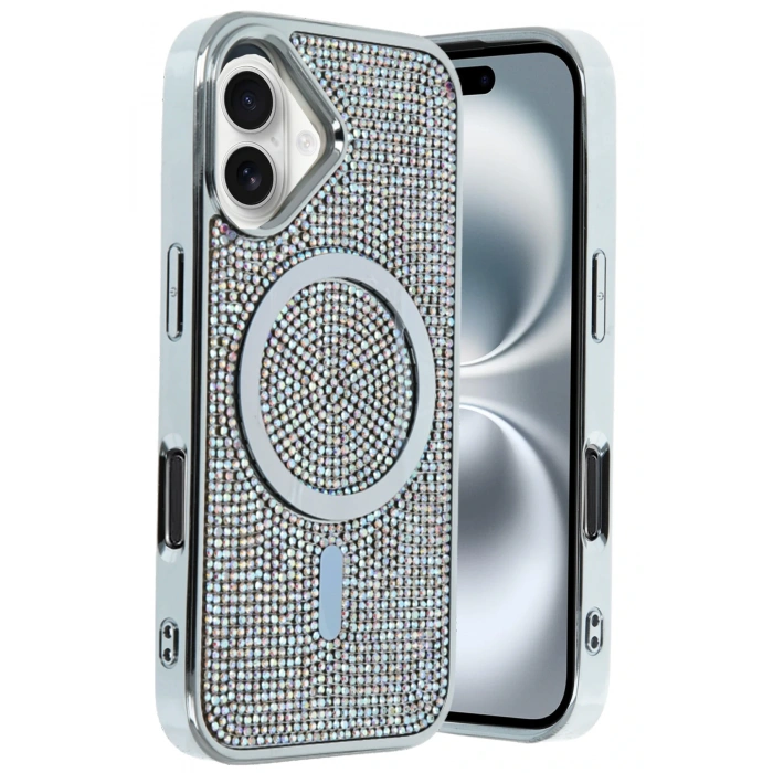 HarmonyAura Apple iPhone 16 Helen Magsafe Kapak - Rainbow