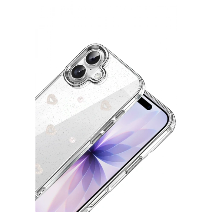 HarmonyAura Apple iPhone 16 Plus Fiyonk Desenli Kapak - Desen 10