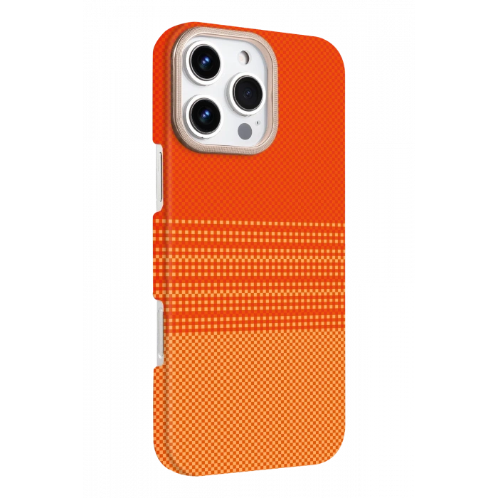 HarmonyAura Apple iPhone 16 Pro Vega Magsafe Kapak - Sarı