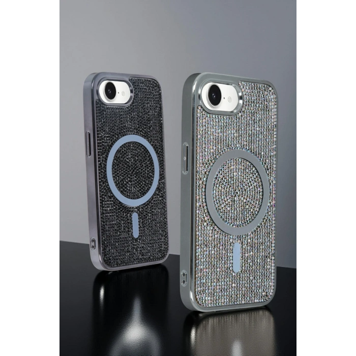 HarmonyAura Apple iPhone 16E Helen Magsafe Kapak - Rainbow