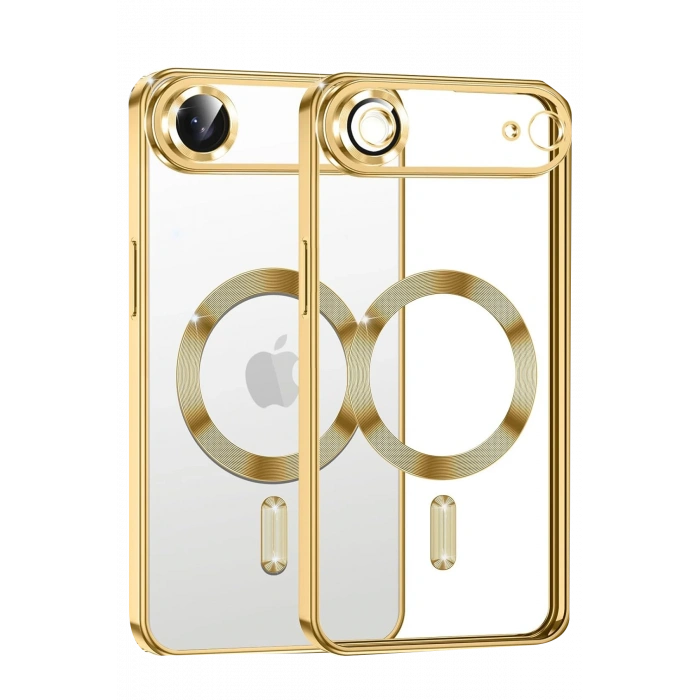 HarmonyAura Apple iPhone 17 Air Kross Magneticsafe Kapak - Gold