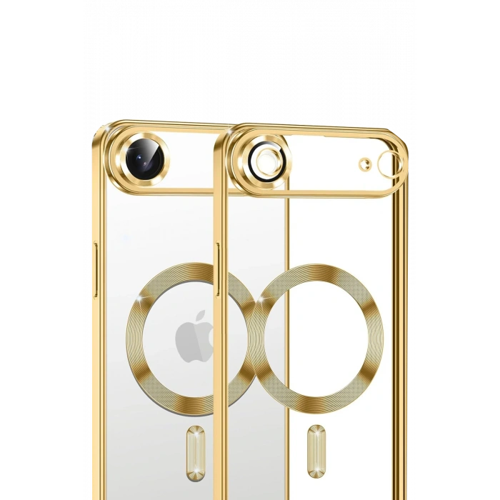 HarmonyAura Apple iPhone 17 Air Kross Magneticsafe Kapak - Gold