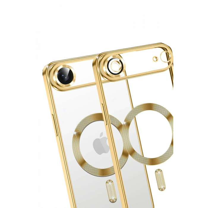 HarmonyAura Apple iPhone 17 Air Kross Magneticsafe Kapak - Gold