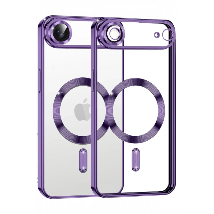 HarmonyAura Apple iPhone 17 Air Kross Magneticsafe Kapak - Mor