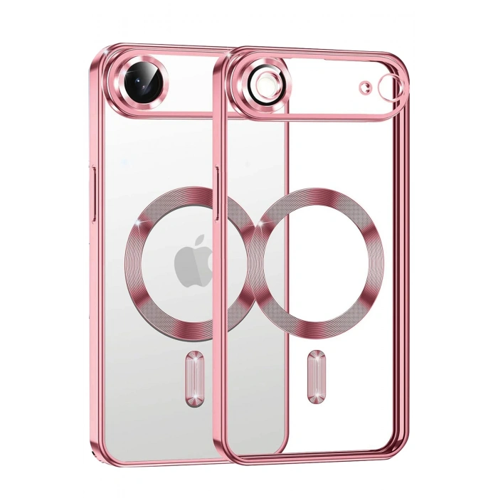 HarmonyAura Apple iPhone 17 Air Kross Magneticsafe Kapak - Rose