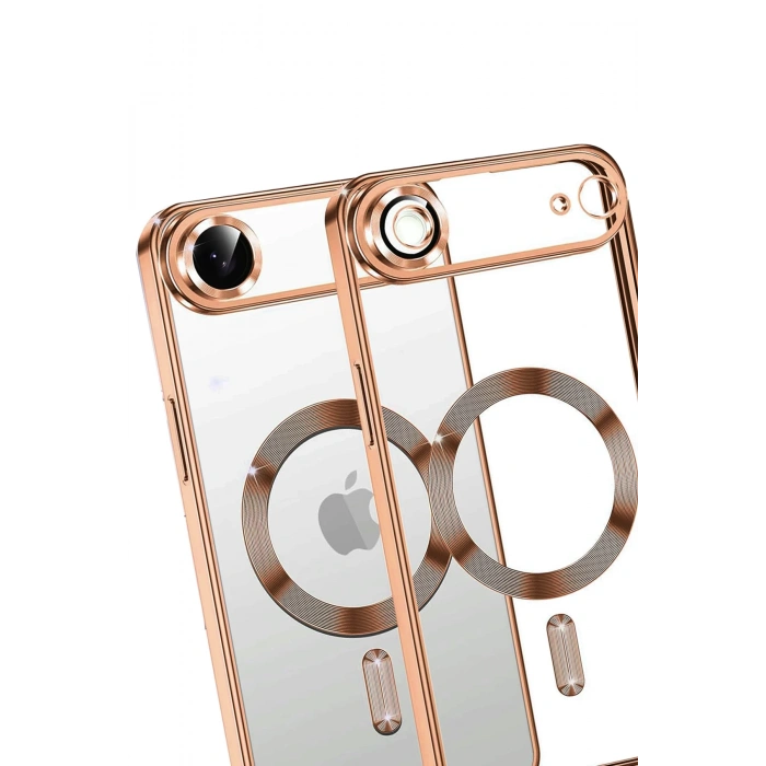 HarmonyAura Apple iPhone 17 Air Kross Magneticsafe Kapak - Turuncu