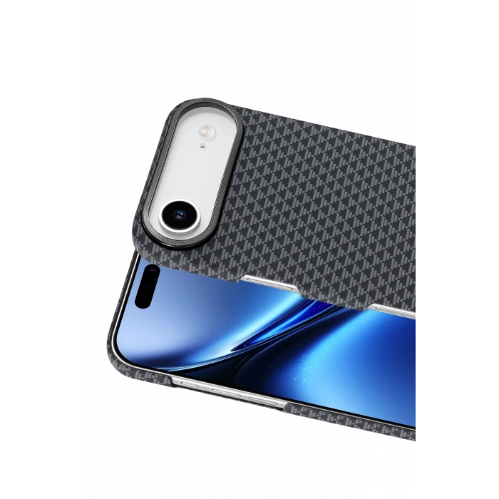 HarmonyAura Apple iPhone 17 Air Vega Magsafe Kapak - Gri