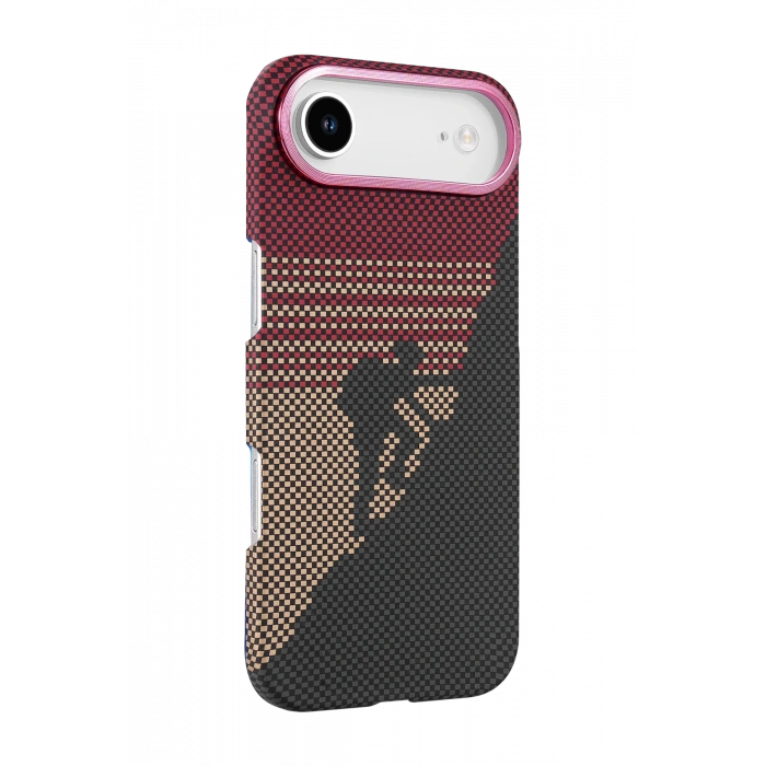 HarmonyAura Apple iPhone 17 Air Vega Magsafe Kapak - Kırmızı