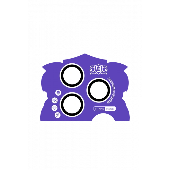 HarmonyAura Apple iPhone 17 Pro Max Bilvis Titan Kamera Lens - Gümüş