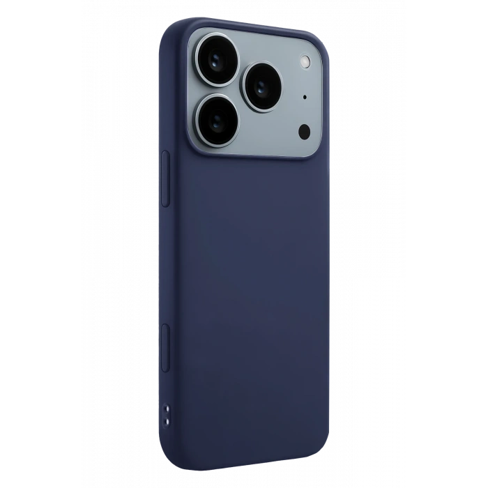 HarmonyAura Apple iPhone 17 Pro Max First Silikon - Lacivert