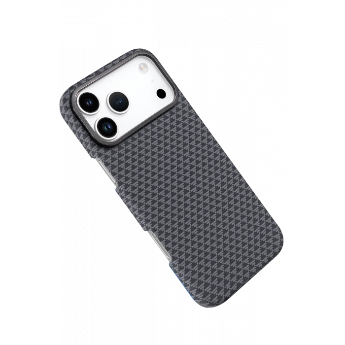 HarmonyAura Apple iPhone 17 Pro Max Vega Magsafe Kapak - Gri