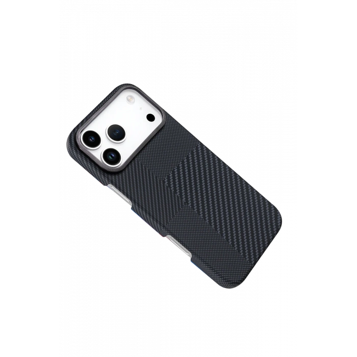 HarmonyAura Apple iPhone 17 Pro Max Vega Magsafe Kapak - Siyah