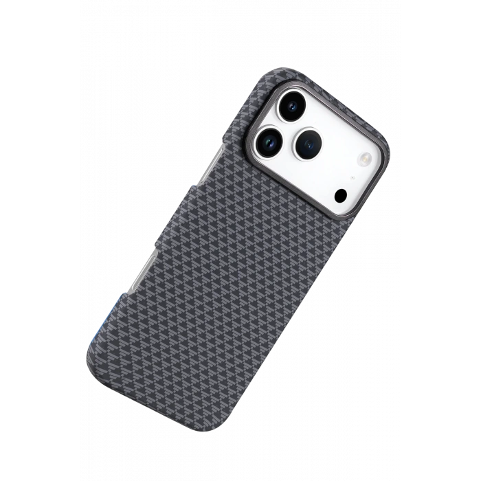 HarmonyAura Apple iPhone 17 Pro Vega Magsafe Kapak - Gri