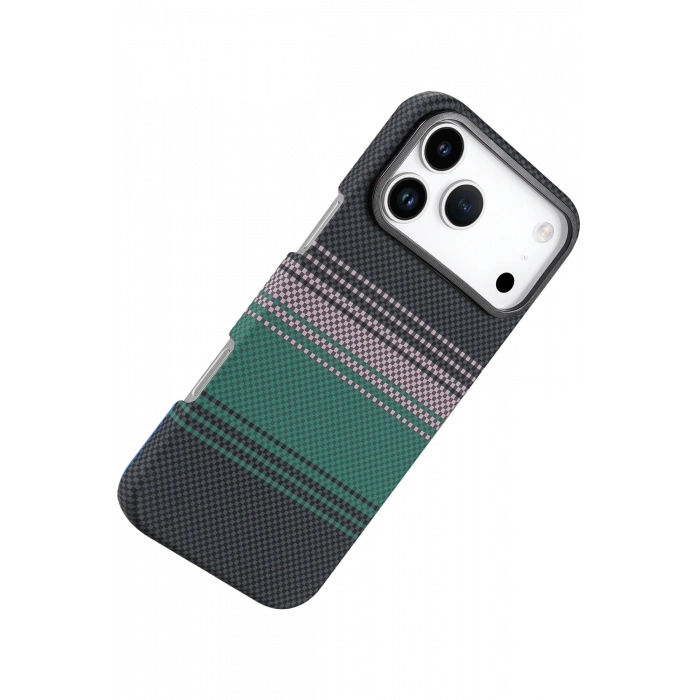 HarmonyAura Apple iPhone 17 Pro Vega Magsafe Kapak - Yeşil