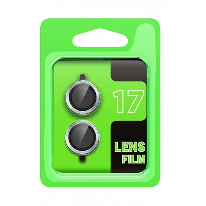 HarmonyAura Apple iPhone 17 Raze Metal Kamera Lens - Açık Mavi