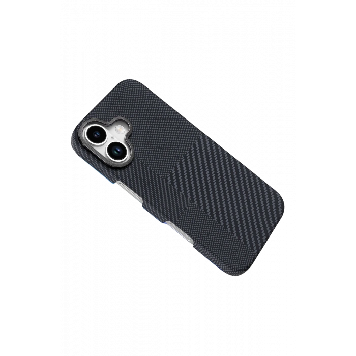 HarmonyAura Apple iPhone 17 Vega Magsafe Kapak - Siyah