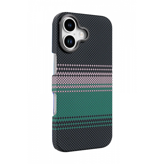 HarmonyAura Apple iPhone 17 Vega Magsafe Kapak - Yeşil