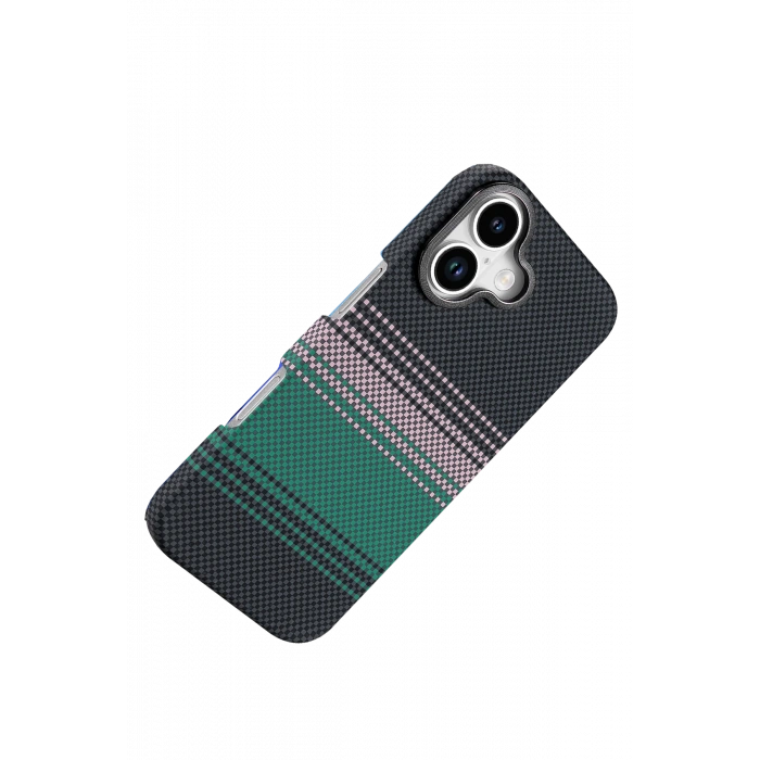 HarmonyAura Apple iPhone 17 Vega Magsafe Kapak - Yeşil