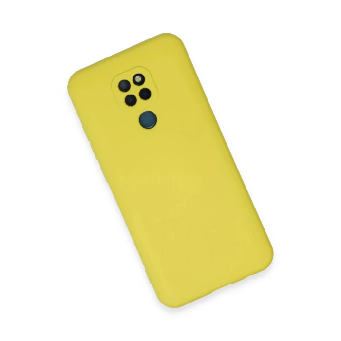 HarmonyAura  General Mobile Gm 20 Kılıf Nano Içi Kadife Silikon - Sarı