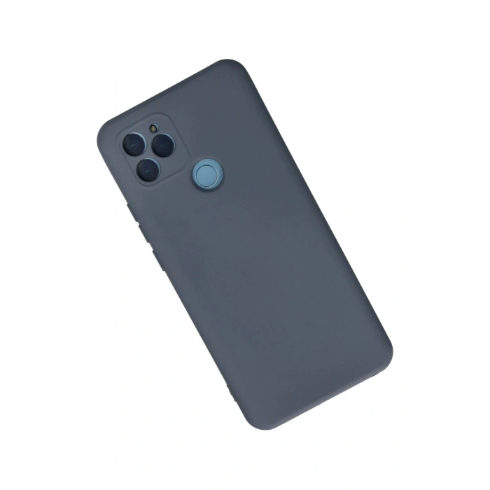 HarmonyAura  General Mobile Gm 21 Kılıf Nano Içi Kadife Silikon - Gri