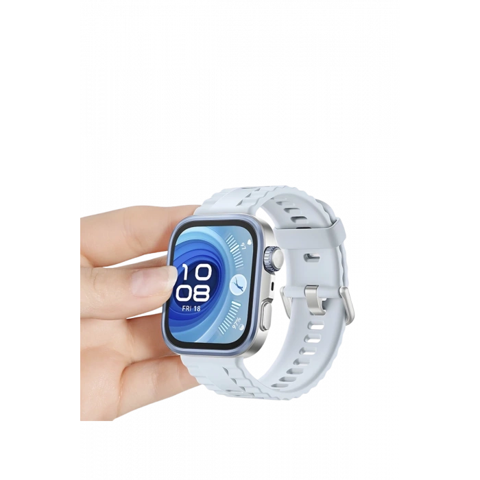 HarmonyAura Huawei Fit 4 Nova Silikon Kordon - Açık Mavi