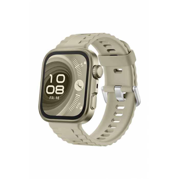 HarmonyAura Huawei Fit 4 Nova Silikon Kordon - Gri