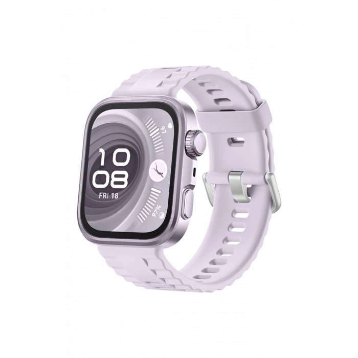 HarmonyAura Huawei Fit 4 Nova Silikon Kordon - Lila