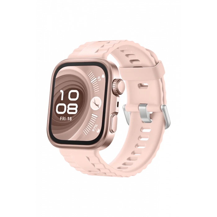 HarmonyAura Huawei Fit 4 Nova Silikon Kordon - Pembe