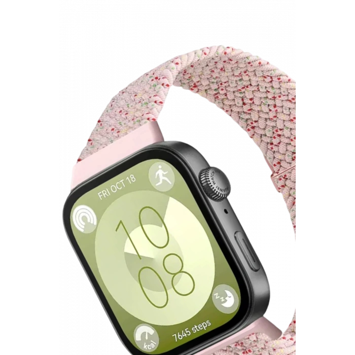 HarmonyAura Huawei Fit 4 Star Kordon - Benekli Pudra