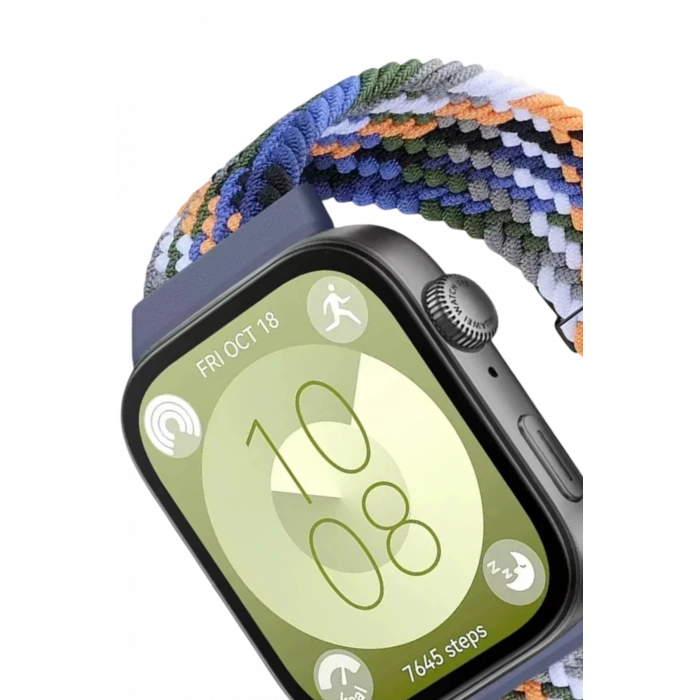 HarmonyAura Huawei Fit 4 Star Kordon - Gökkuşağı 3