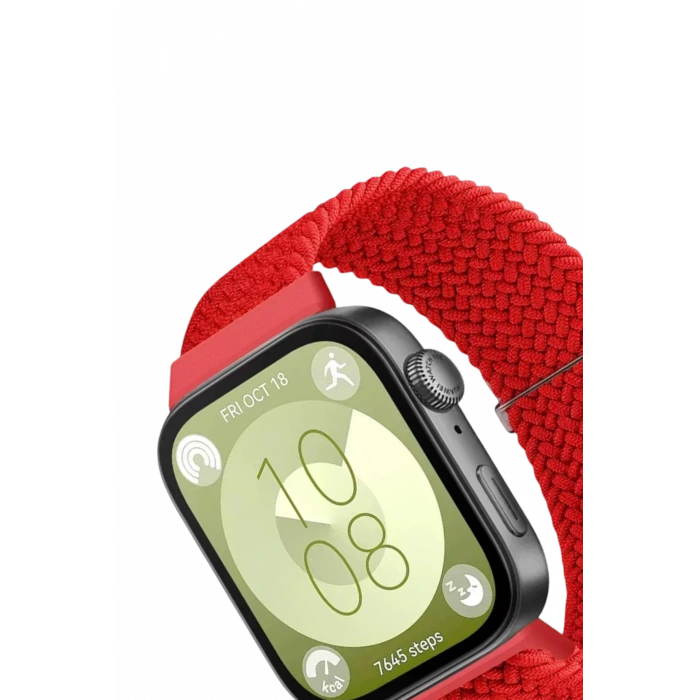 HarmonyAura Huawei Fit 4 Star Kordon - Kırmızı