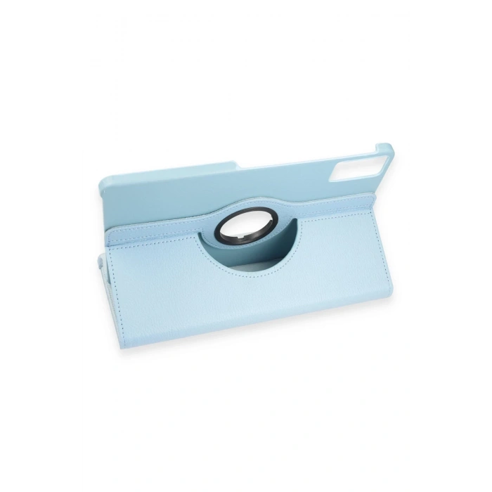 HarmonyAura Huawei Honor Pad 10 12.1 Kılıf 360 Tablet Deri Kılıf - Turkuaz